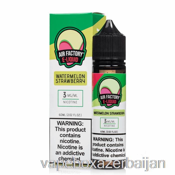 E-Juice Vape Watermelon Strawberry - Air Factory - 60mL 3mg